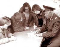 Новоуральск.  1960-е годы. Милиция. Работа с подростками.